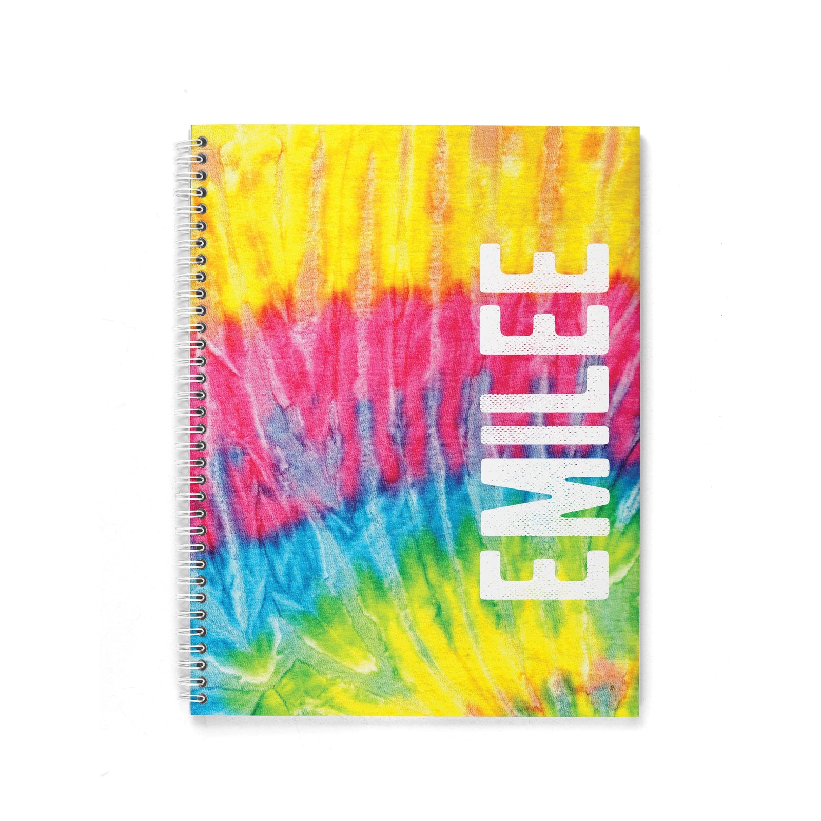 TIE DYE SPIRAL NOTEBOOK