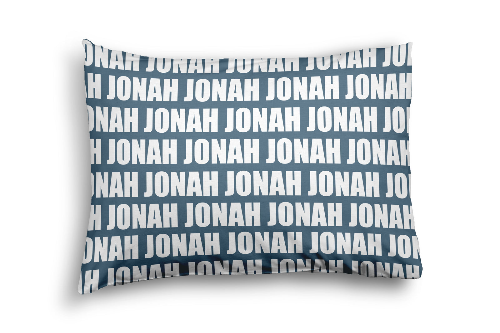 PERSONALIZED NAME PILLOW SHAM - BOLD (JEWEL COLOR OPTIONS)