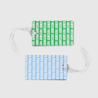 PERSONALIZED LUGGAGE TAG - BOLD
