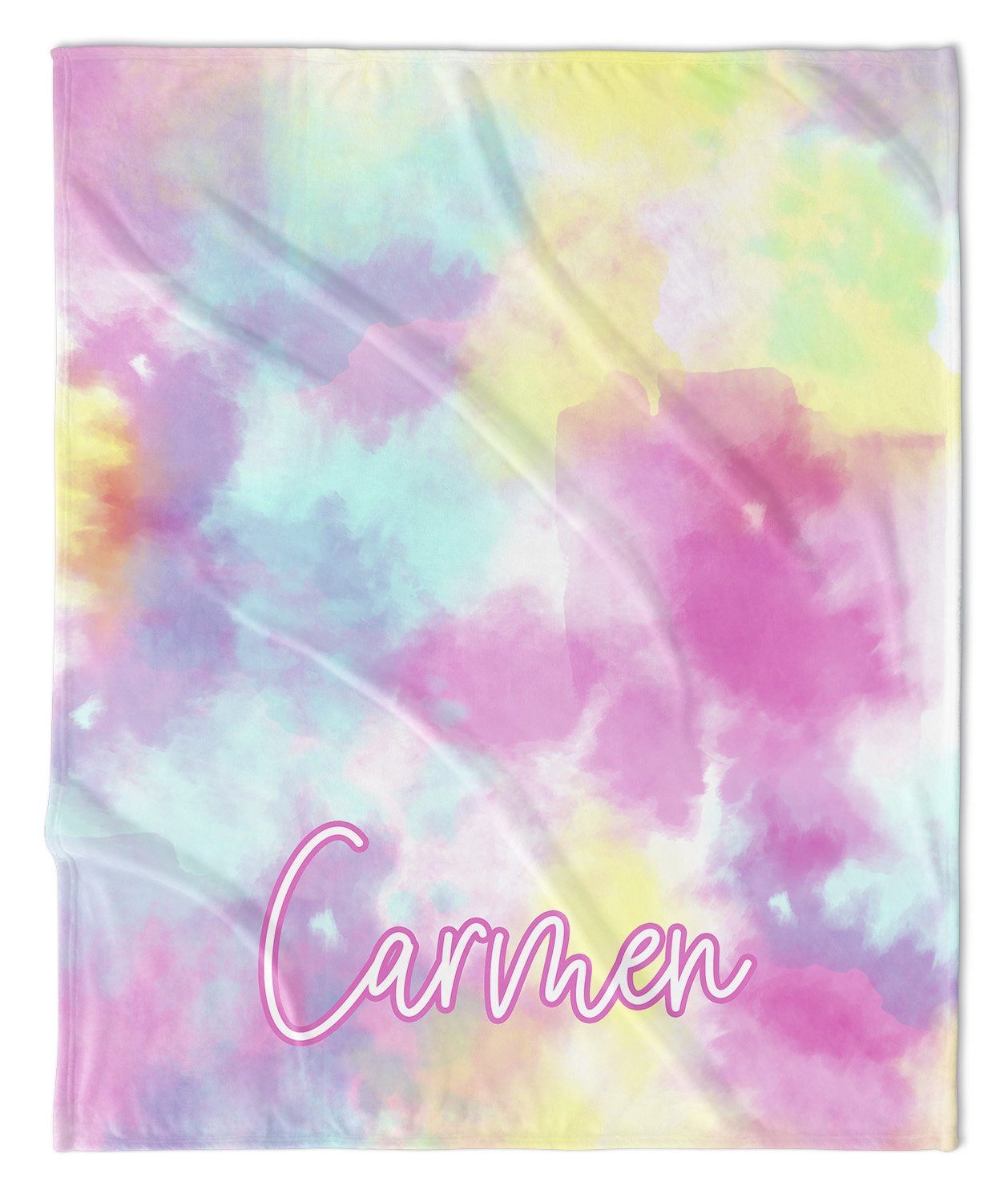 Pastel tie dye new arrivals blanket