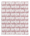 PERSONALIZED NAME BLANKET - BOLD (JEWEL TONE COLOR OPTIONS)