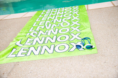 LISTED NAME PERSONALIZED TOWEL
