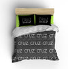 PERSONALIZED NAME DUVET COVER - LIGHT (MULTIPLE COLOR OPTIONS)