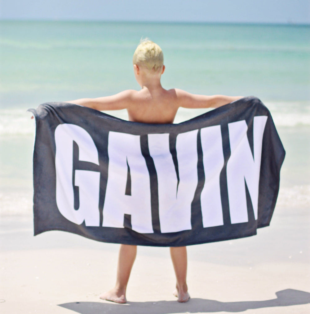 PERSONALIZED BEACH TOWELS Highway 3