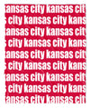 Kansas City Repeat Red Blanket