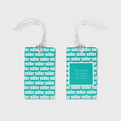 PERSONALIZED LUGGAGE TAG - BOLD