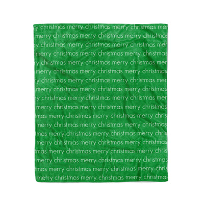 DECORATIVE HOLIDAY THROW BLANKET - LIGHT REPEAT