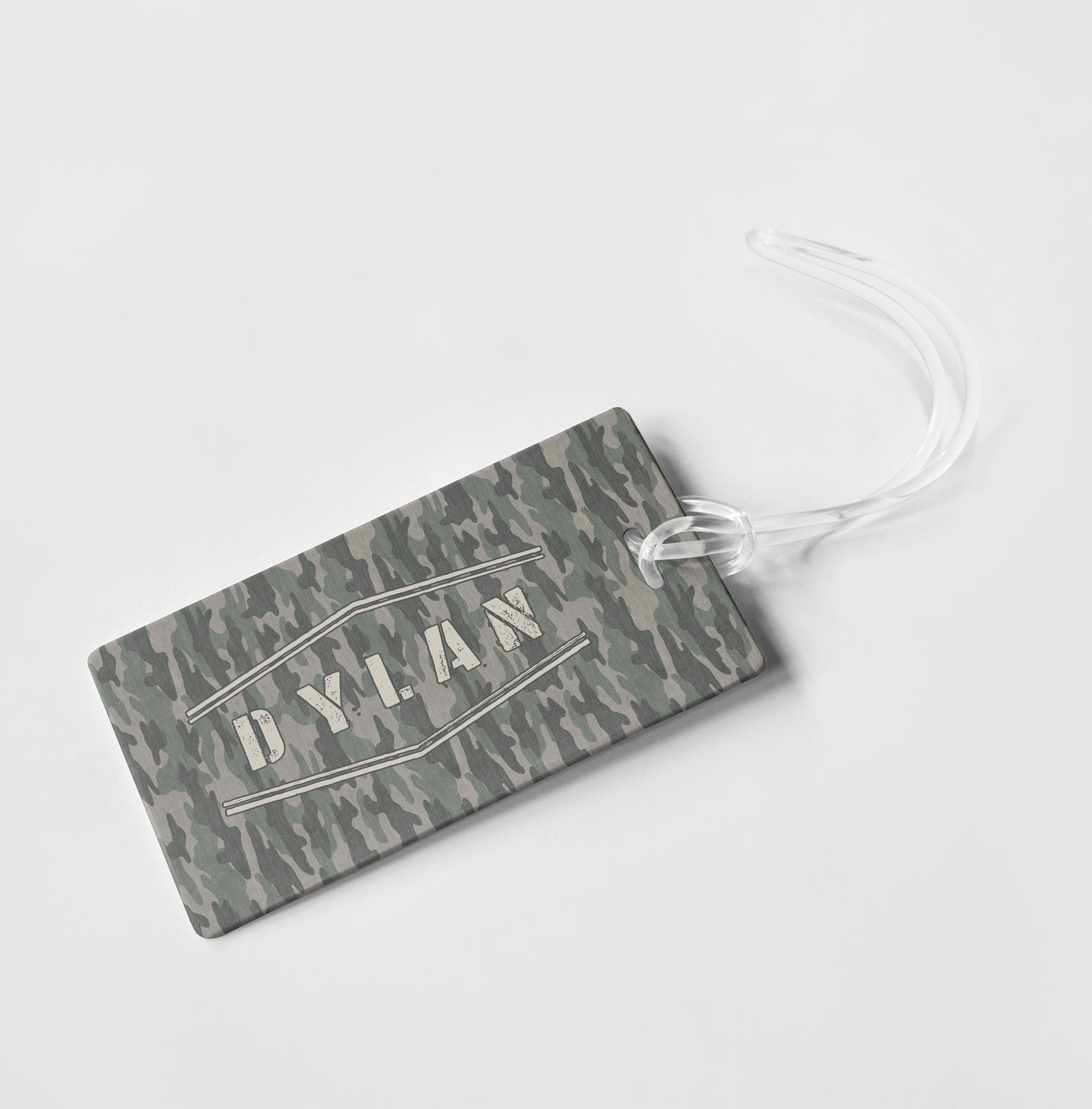 CAMO PERSONALIZED BAG / LUGGAGE TAG