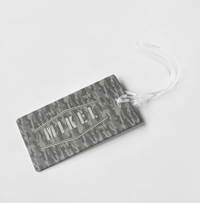 CAMO PERSONALIZED BAG / LUGGAGE TAG