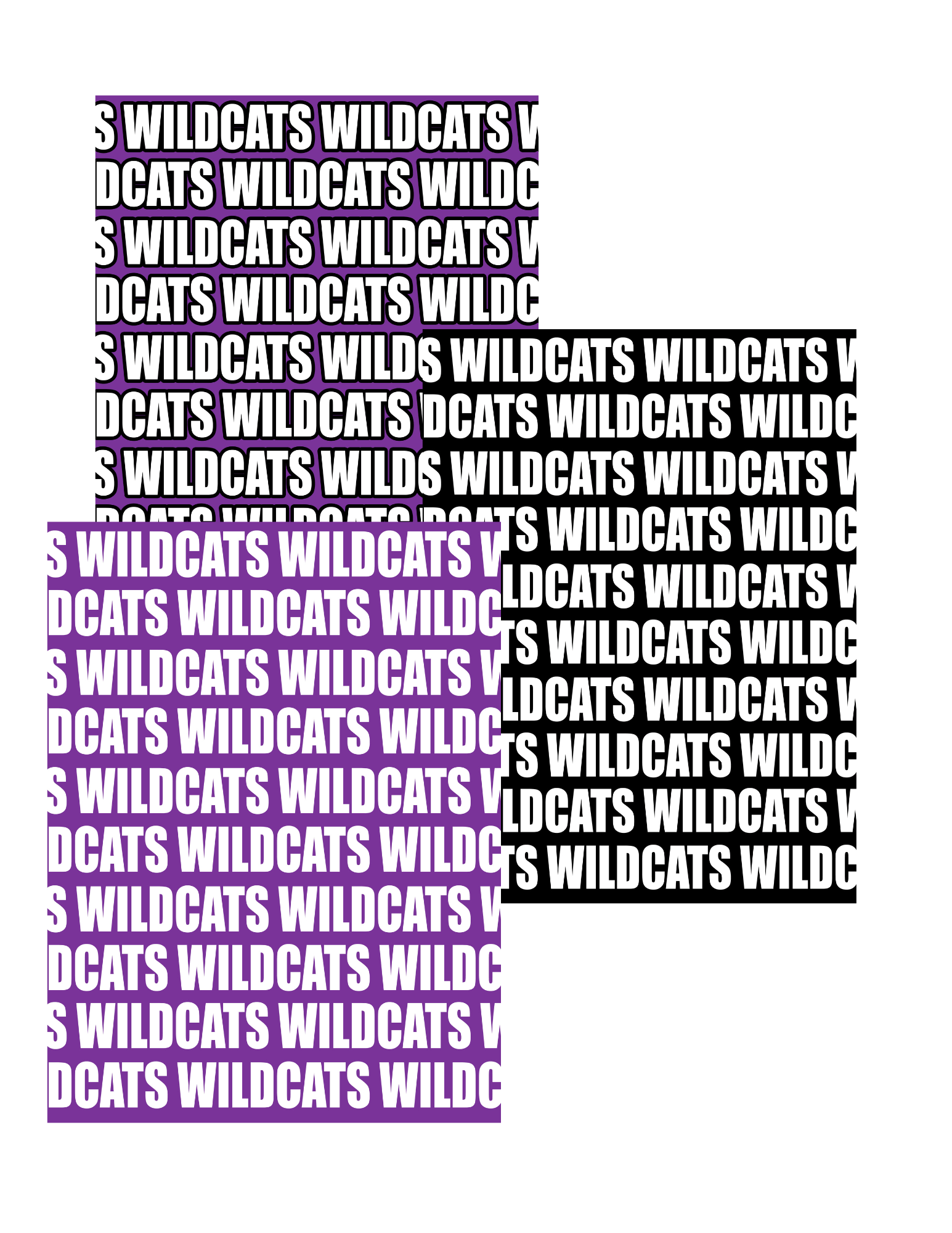 Wildcats Mascot Blanket