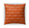 PERSONALIZED NAME THROW PILLOW - LIGHT (COVER ONLY)