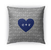 LOVE LETTERS PERSONALIZED THROW PILLOW (COVER ONLY)