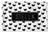 BLACK AND WHITE SUPERHERO PERSONALIZED PILLOW SHAM (MULTIPLE COLOR OPTIONS)