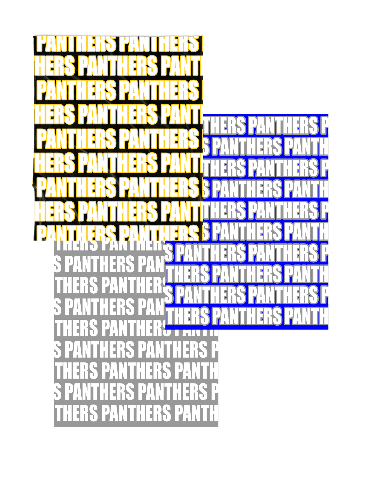 Panthers Mascot Blanket
