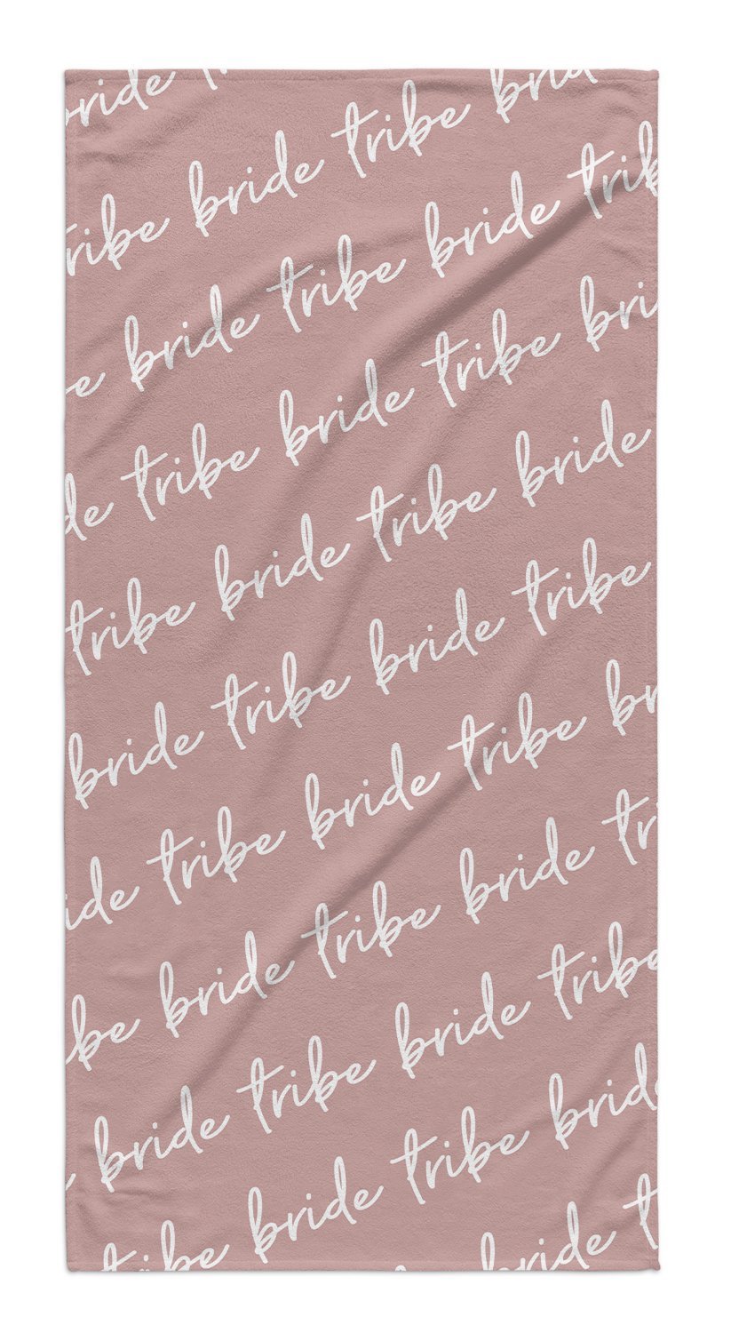 BRIDE TRIBE CURSIVE TOWEL