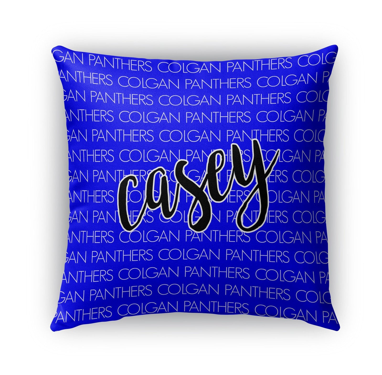 TEAM - CURSIVE PERSONALIZED NAME THROW PILLOW