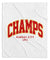 Kansas City CHAMPS Commemorative Fan Blanket