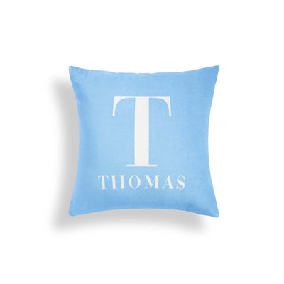 CLASSIC INITIAL PERSONALIZED THROW PILLOW (COVER ONLY)