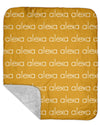 Sherpa Back Personalized Name Blanket - Light (BOHO COLOR OPTIONS)