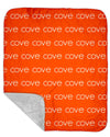 Sherpa Back Personalized Name Blanket - LIGHT (ALL COLOR OPTIONS)