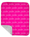 Sherpa Back Personalized Name Blanket - LIGHT (ALL COLOR OPTIONS)