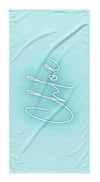 NEON SIGN PERSONALIZED TOWEL
