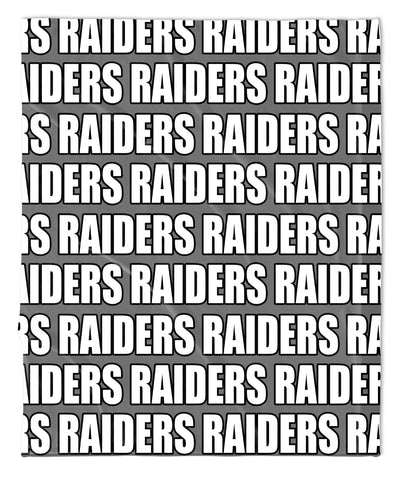 Raiders Mascot Blanket