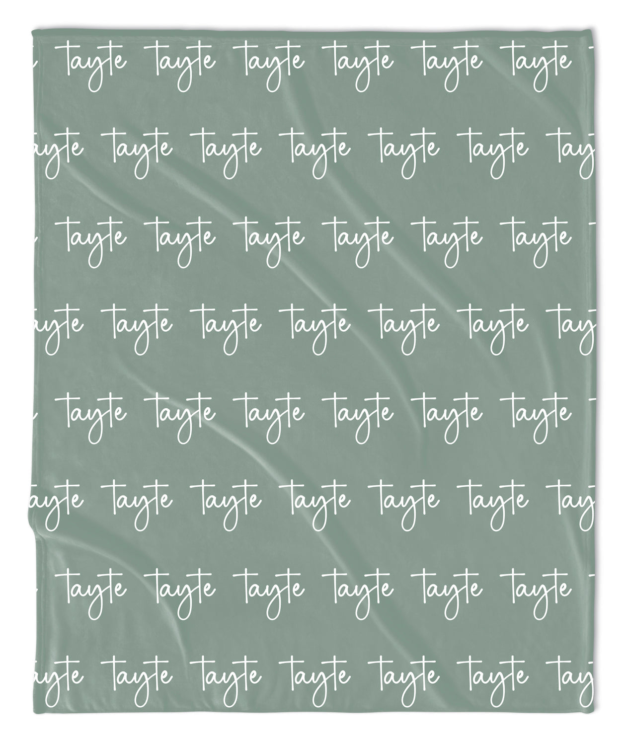 Personalized Name Blanket - Script (JEWEL TONE COLOR OPTIONS) - Highway 3
