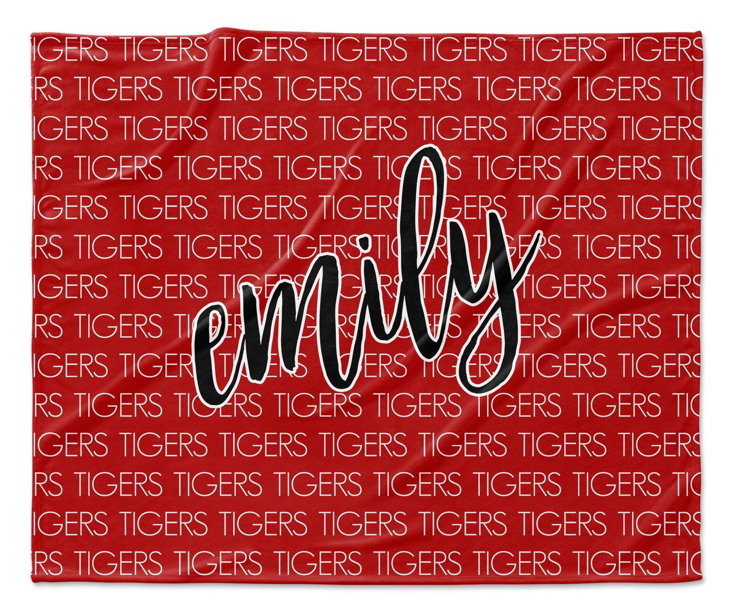 TEAM - CURSIVE PERSONALIZED NAME THROW BLANKET - Highway 3