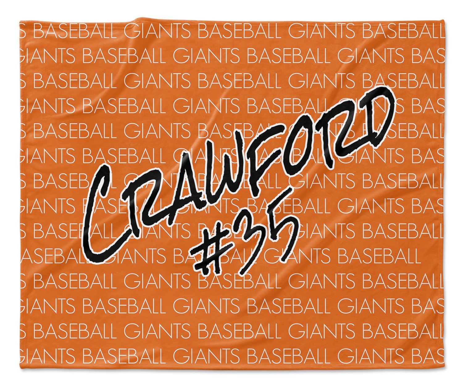 TEAM - NAME & NUMBER PERSONALIZED THROW BLANKET