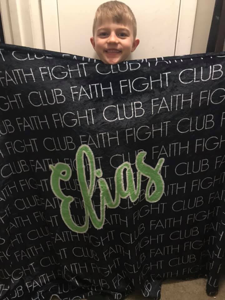 TEAM - CURSIVE PERSONALIZED NAME THROW BLANKET - Highway 3